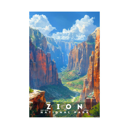 Zion National Park Poster | S13