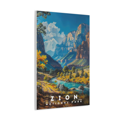 Zion National Park Poster | S16