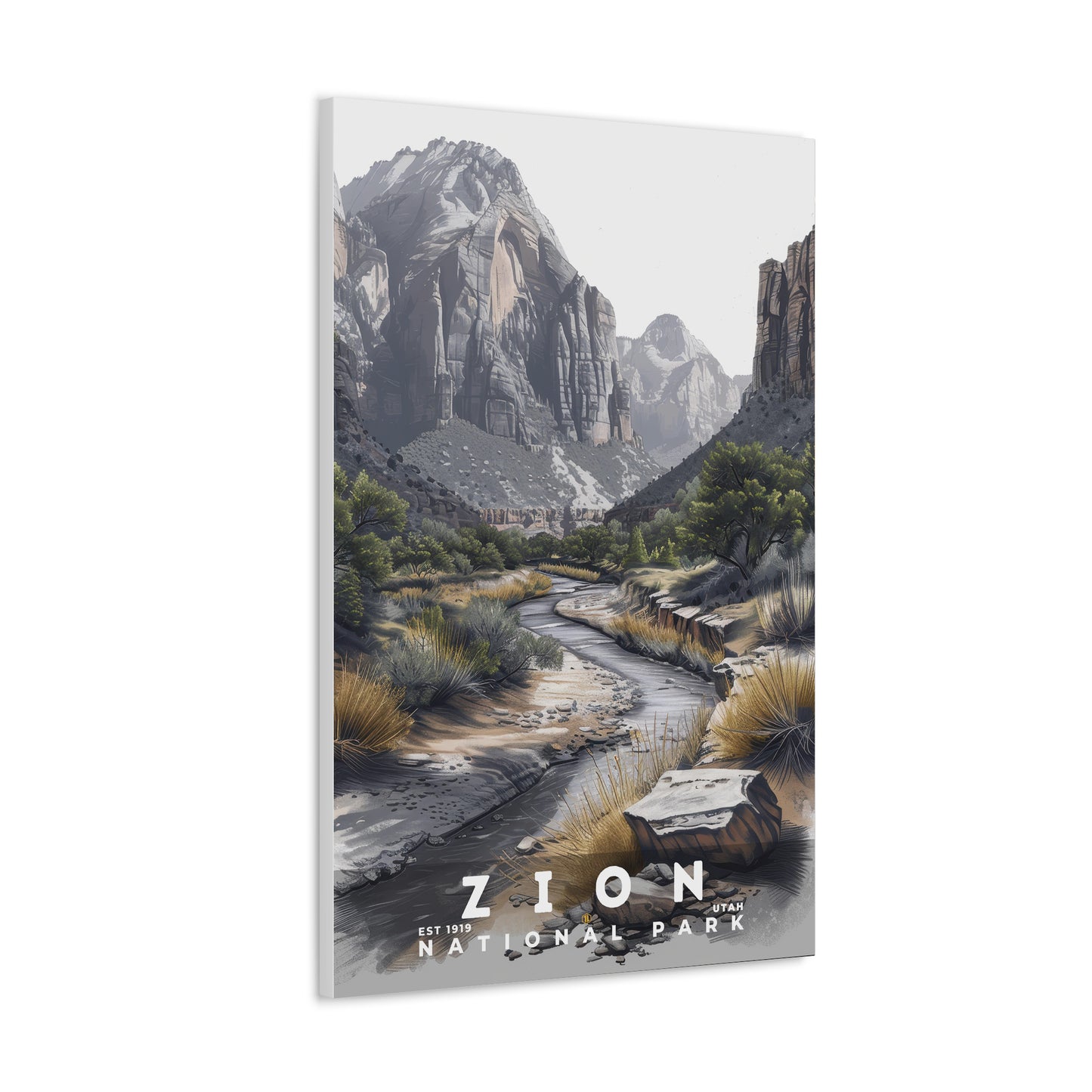 Zion National Park Poster | S17