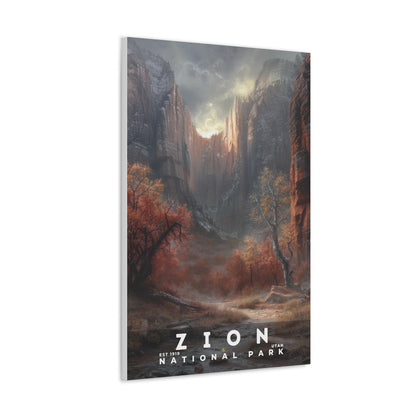 Zion National Park Poster | S12