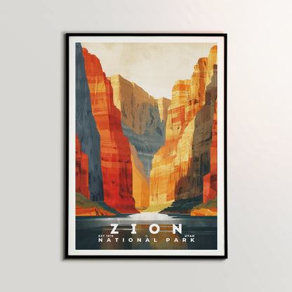 Zion National Park Poster | S20