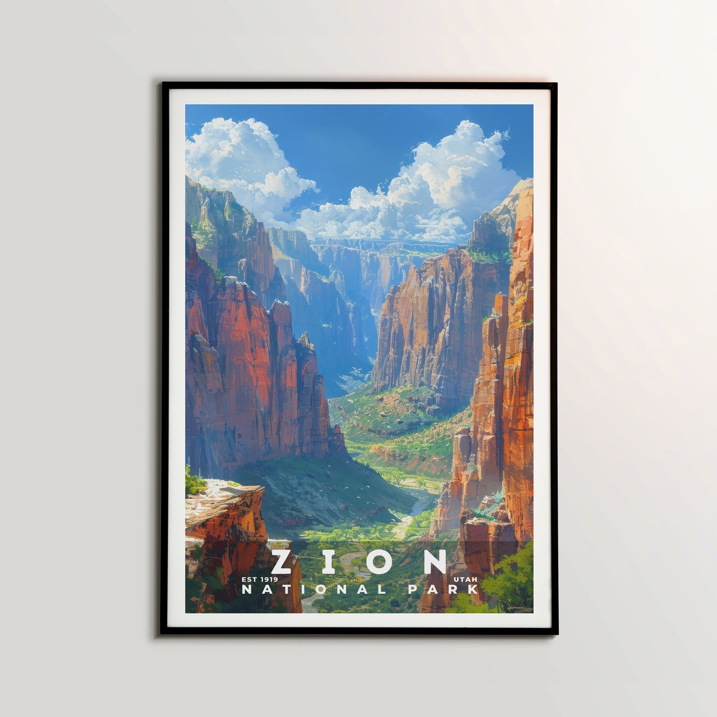 Zion National Park Poster | S13