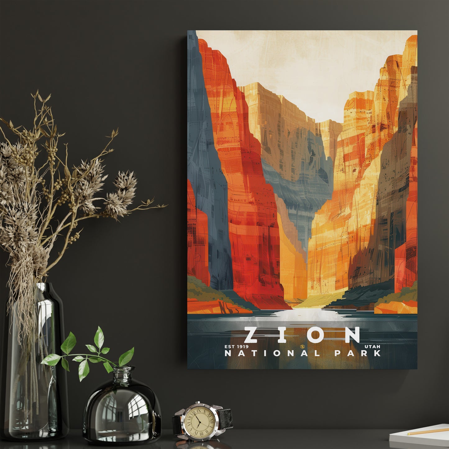 Zion National Park Poster | S20