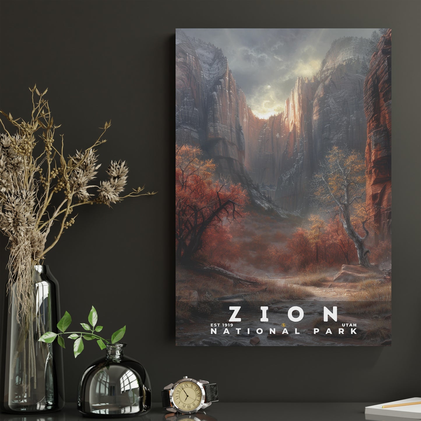 Zion National Park Poster | S12