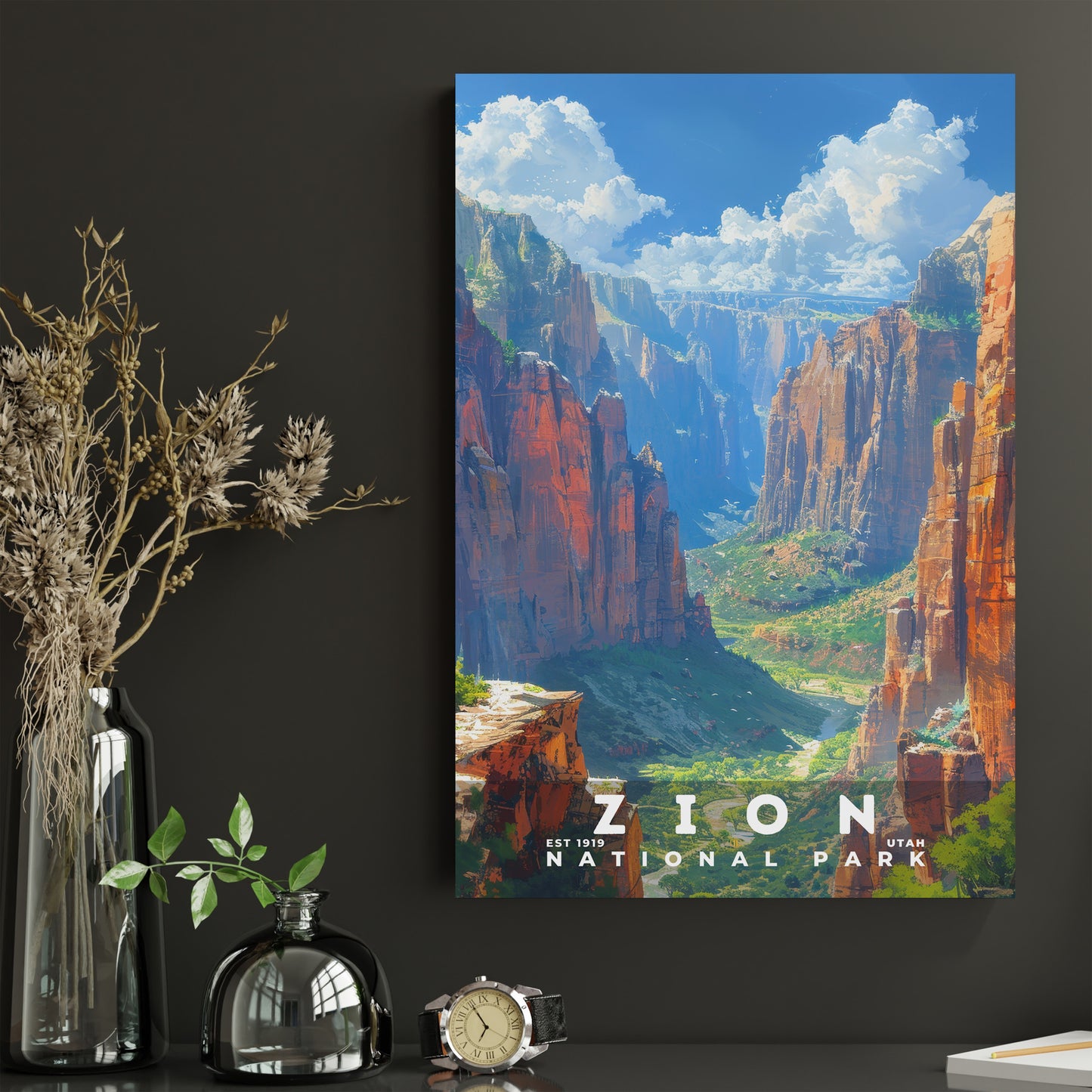 Zion National Park Poster | S13