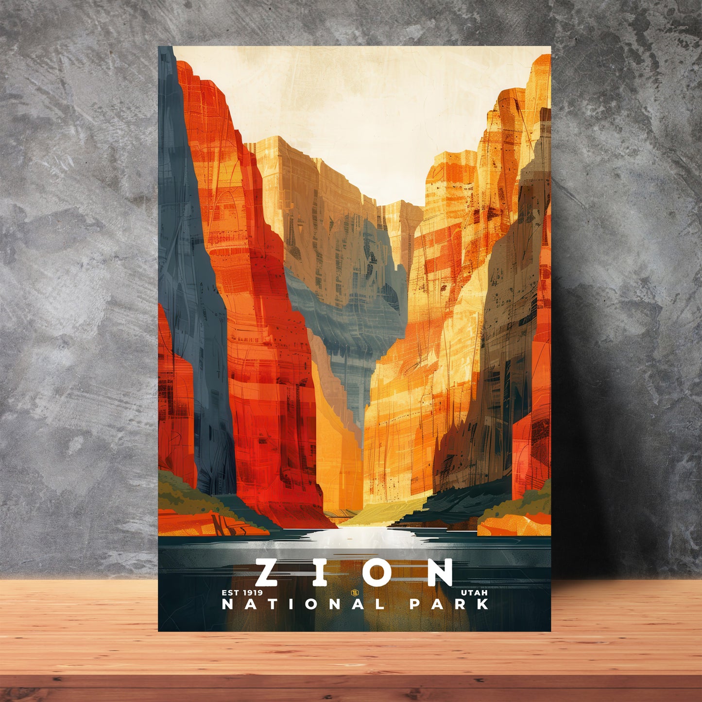 Zion National Park Poster | S20