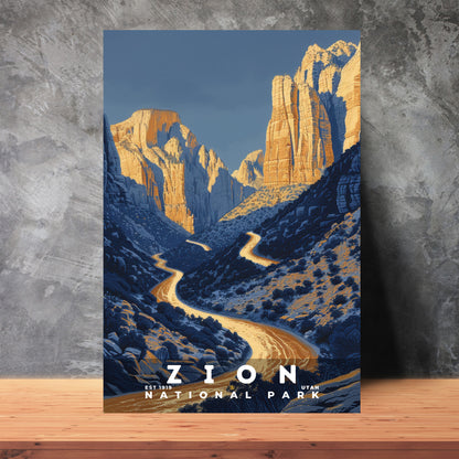 Zion National Park Poster | S19