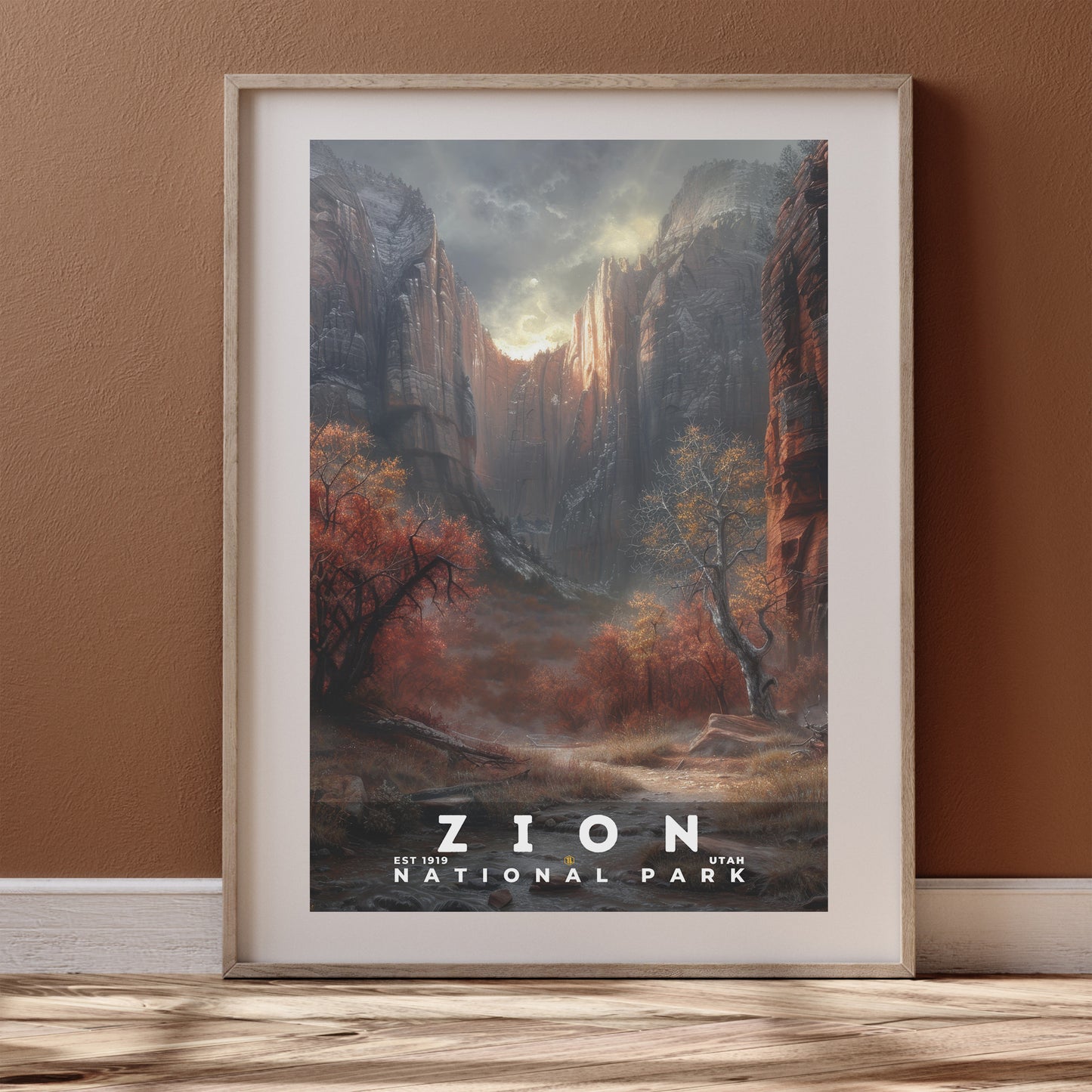 Zion National Park Poster | S12