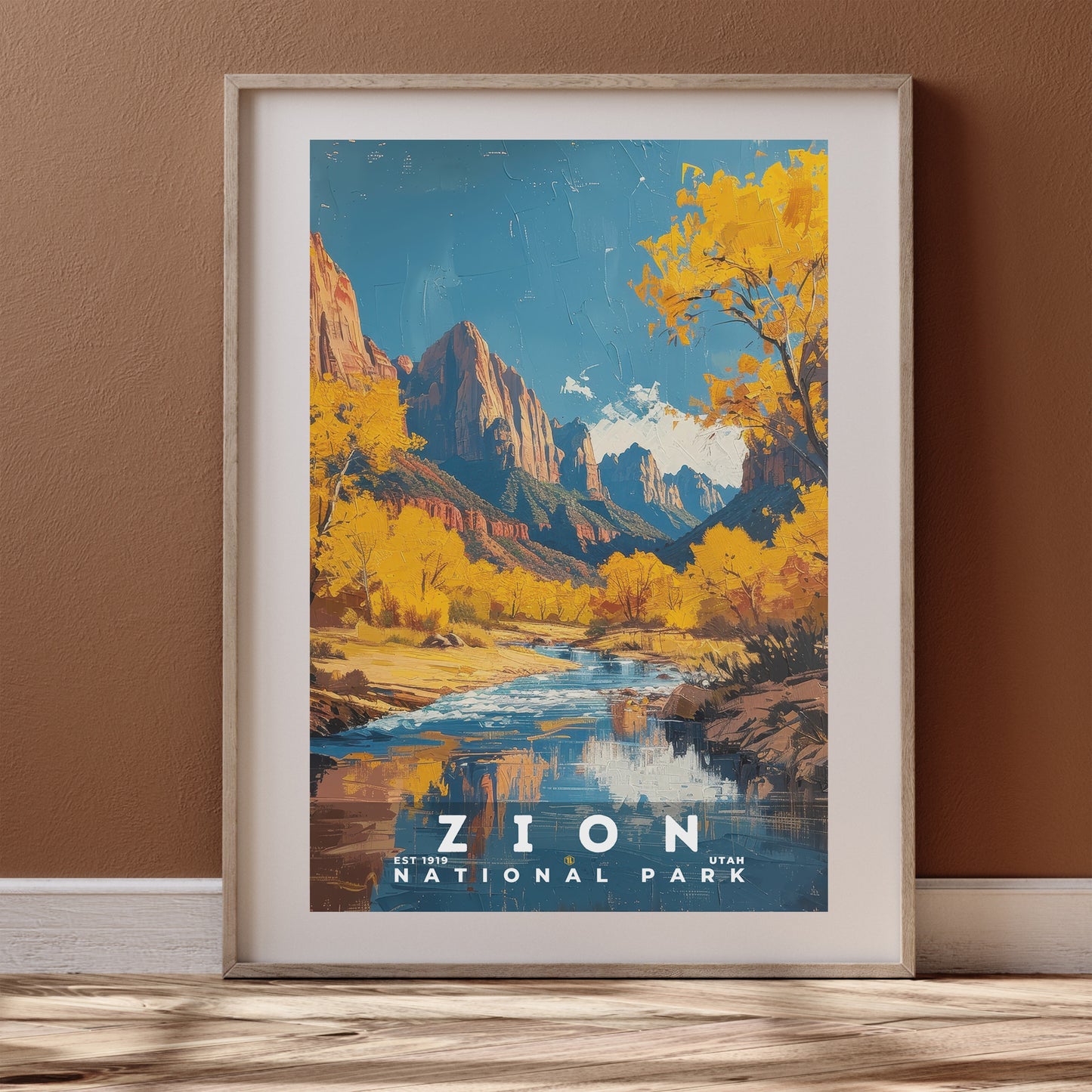 Zion National Park Poster | S14