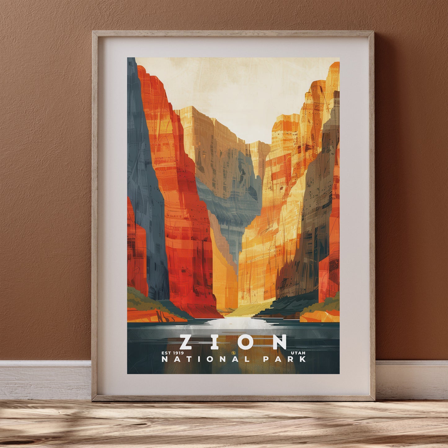 Zion National Park Poster | S20