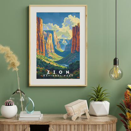 Zion National Park Poster | S11