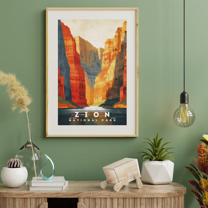 Zion National Park Poster | S20