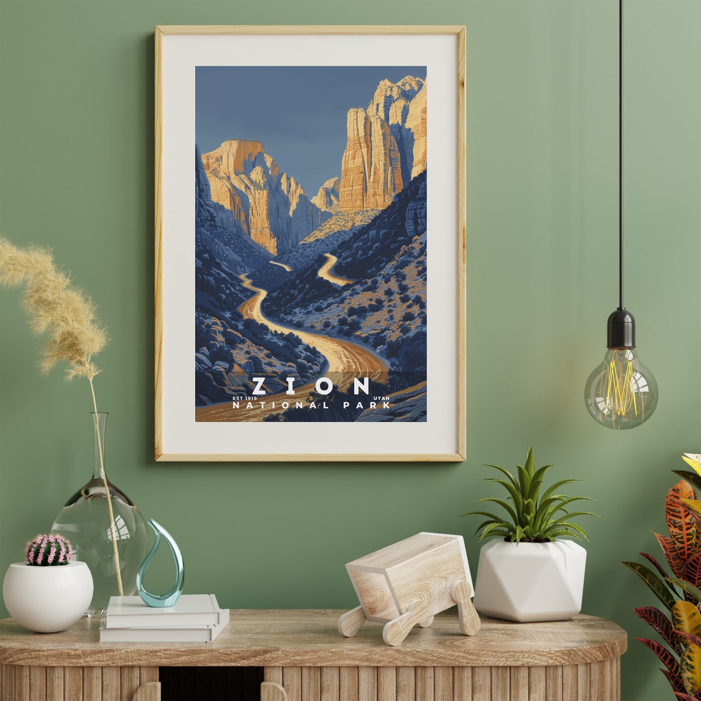 Zion National Park Poster | S19