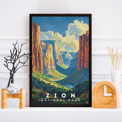 Zion National Park Poster | S11