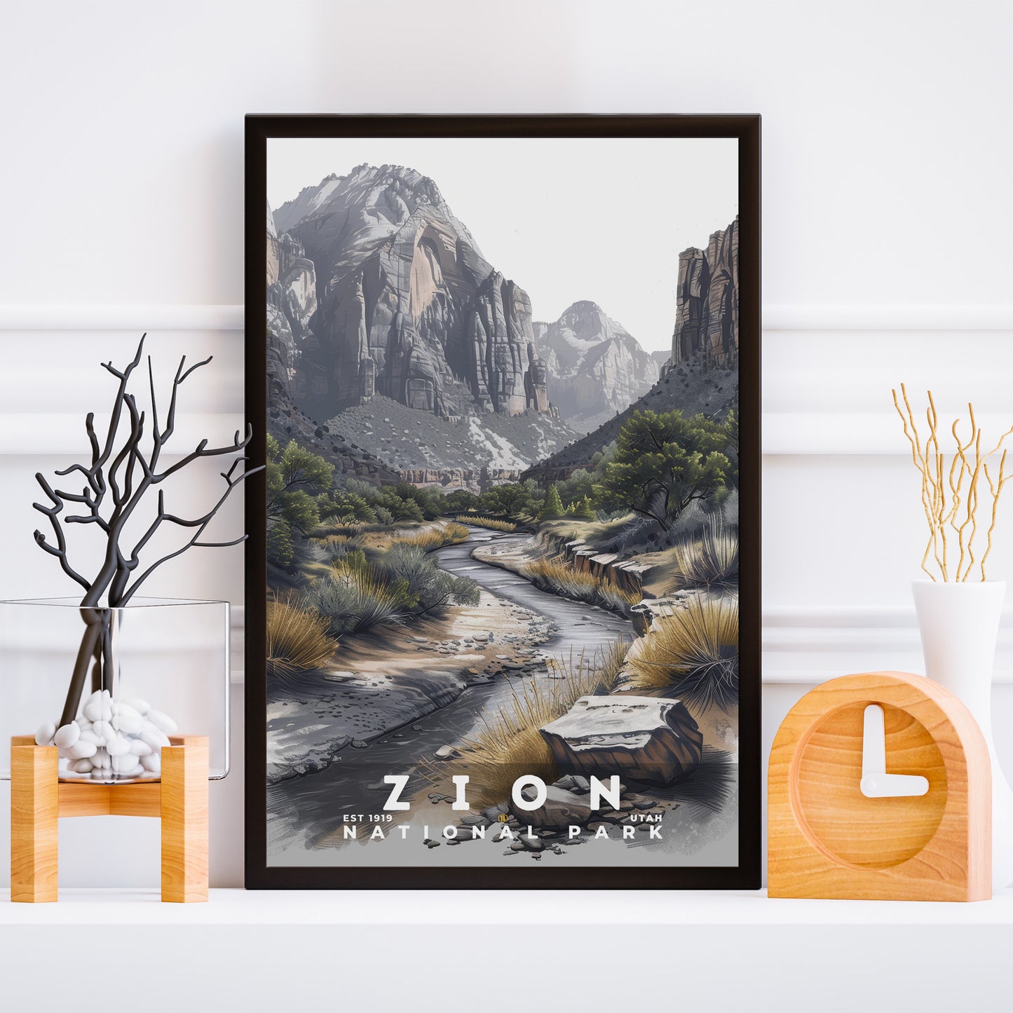 Zion National Park Poster | S17