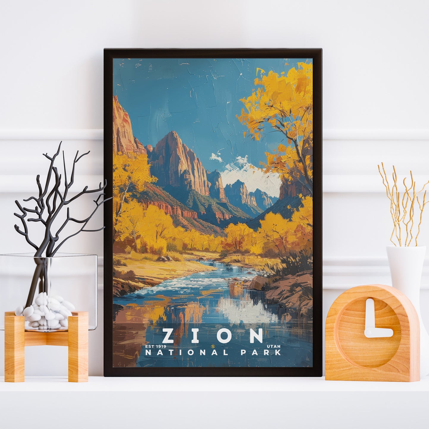 Zion National Park Poster | S14