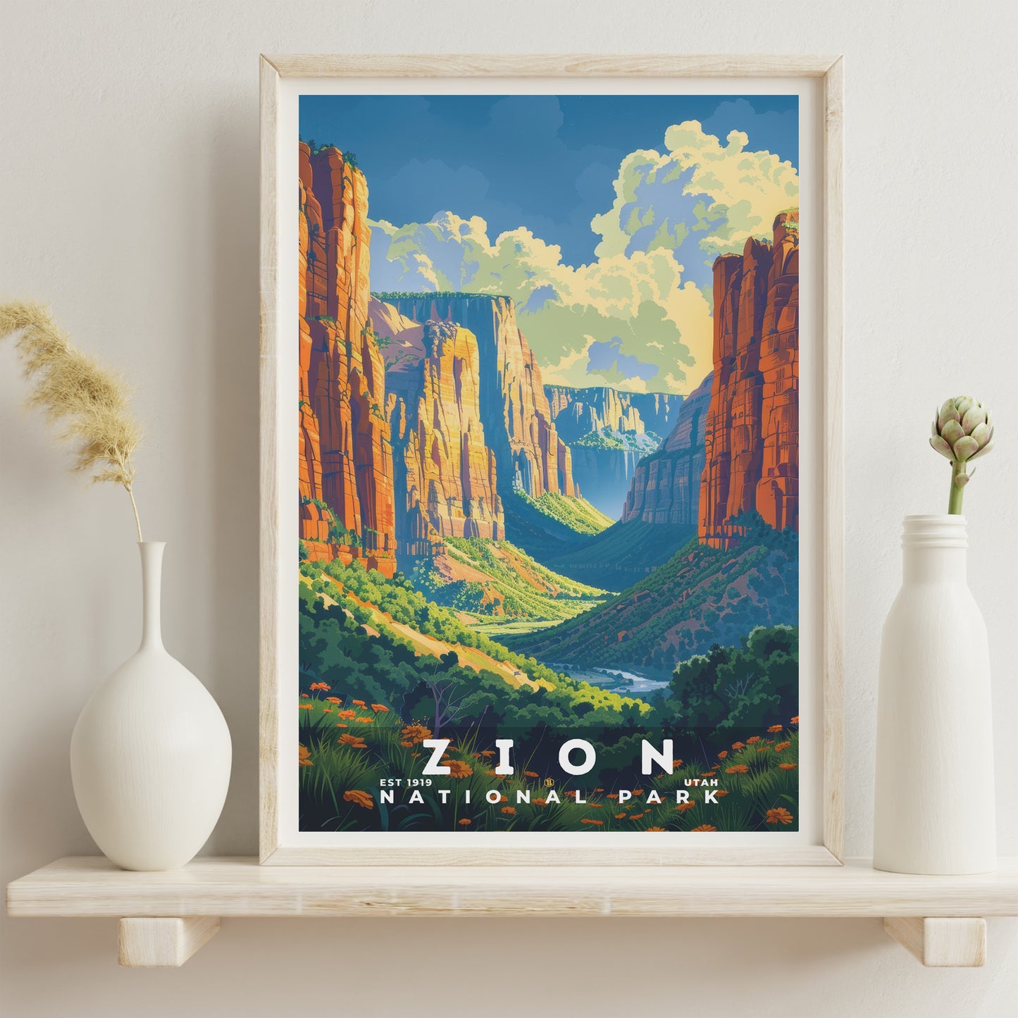 Zion National Park Poster | S11