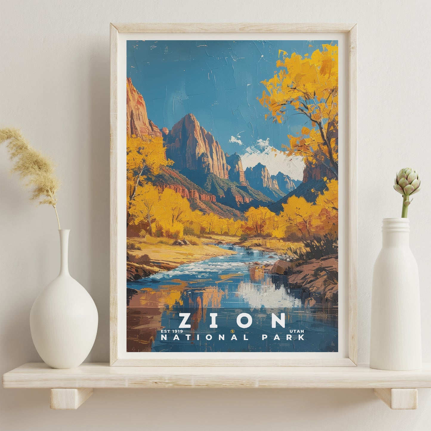 Zion National Park Poster | S14