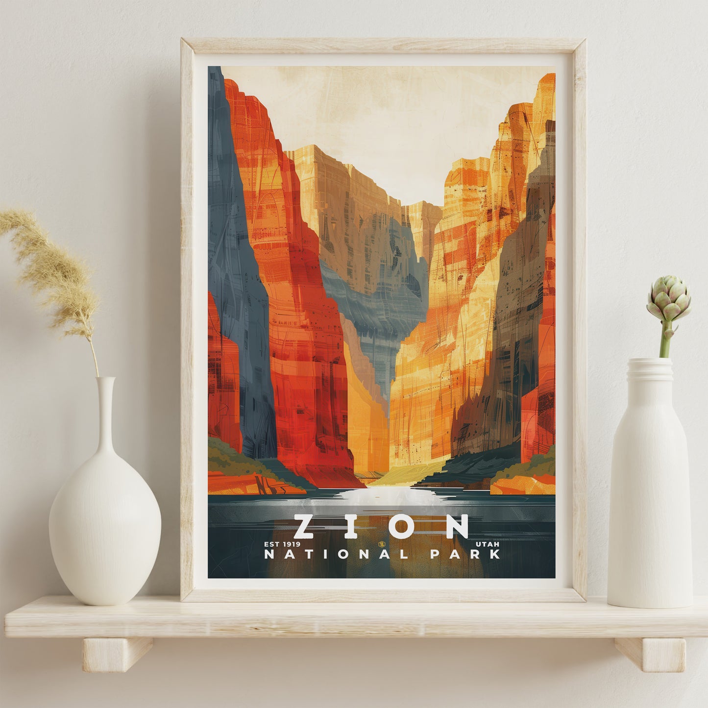 Zion National Park Poster | S20