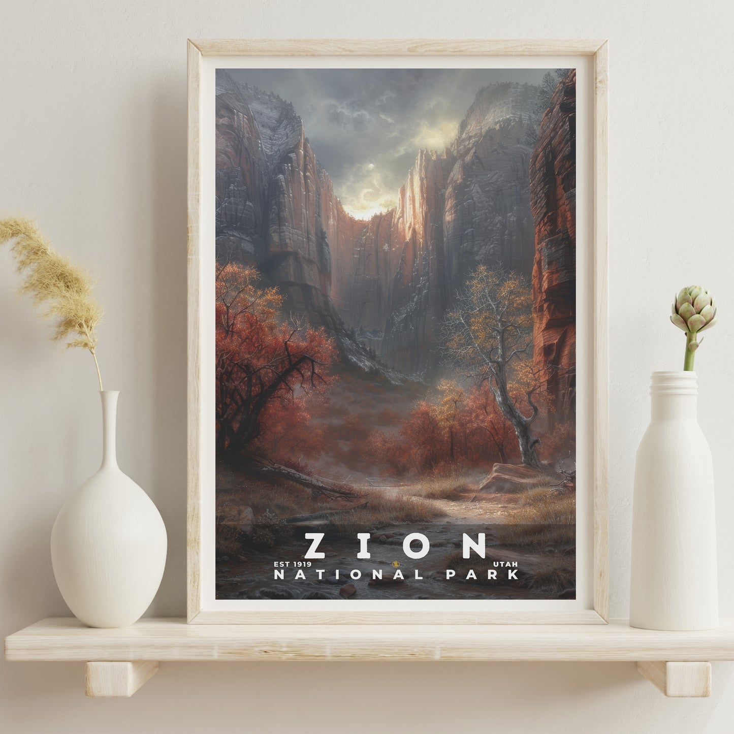 Zion National Park Poster | S12