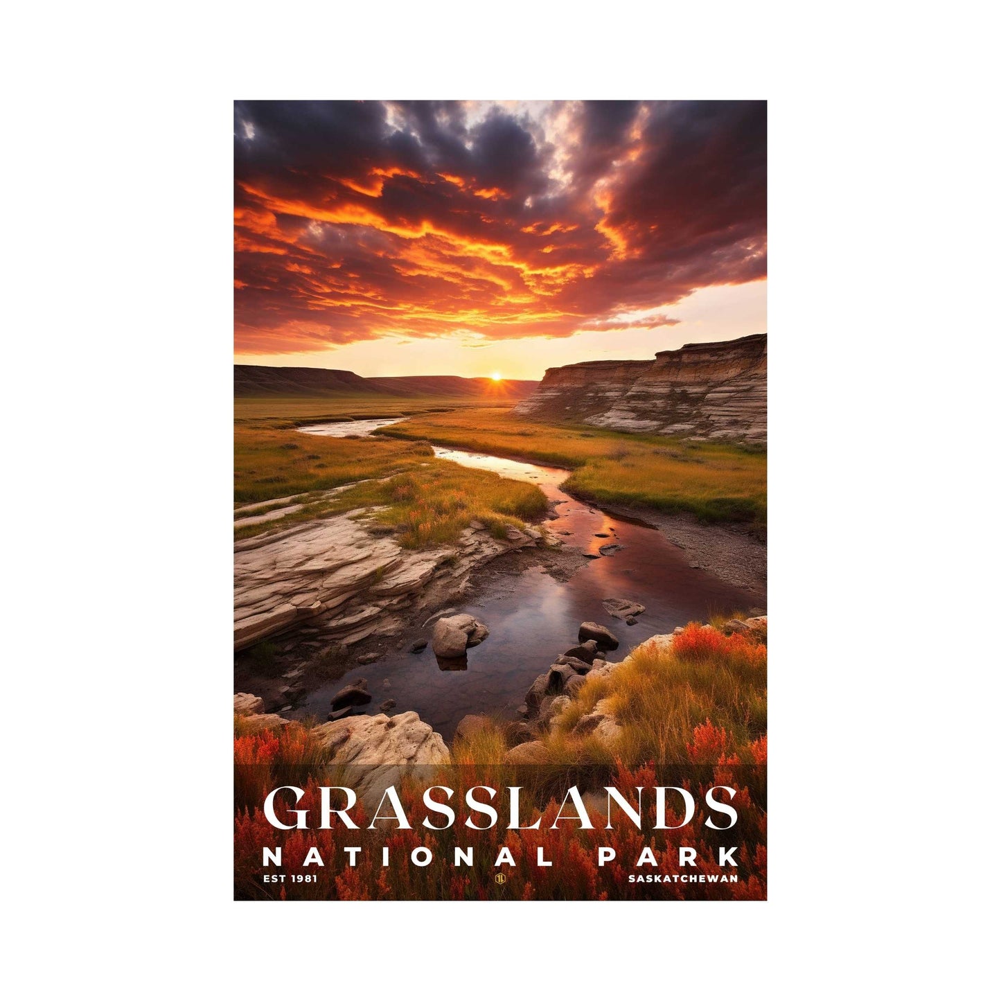 Grasslands National Park Poster | S10