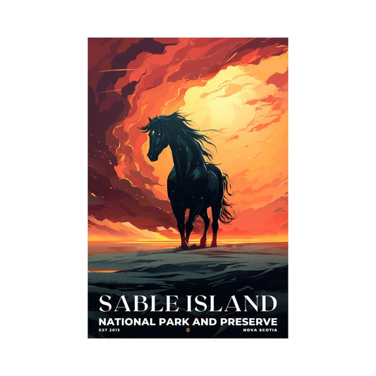 Sable Island National Park Reserve Poster | S07