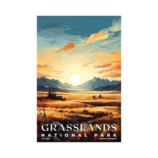 Grasslands National Park Poster | S06