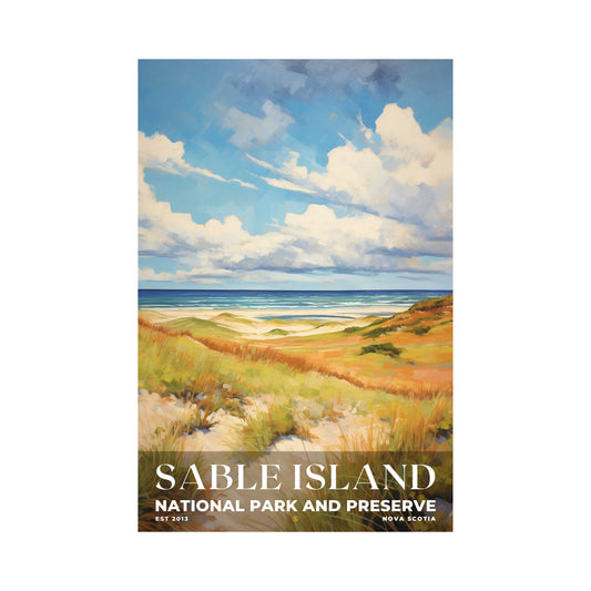 Sable Island National Park Reserve Poster | S06