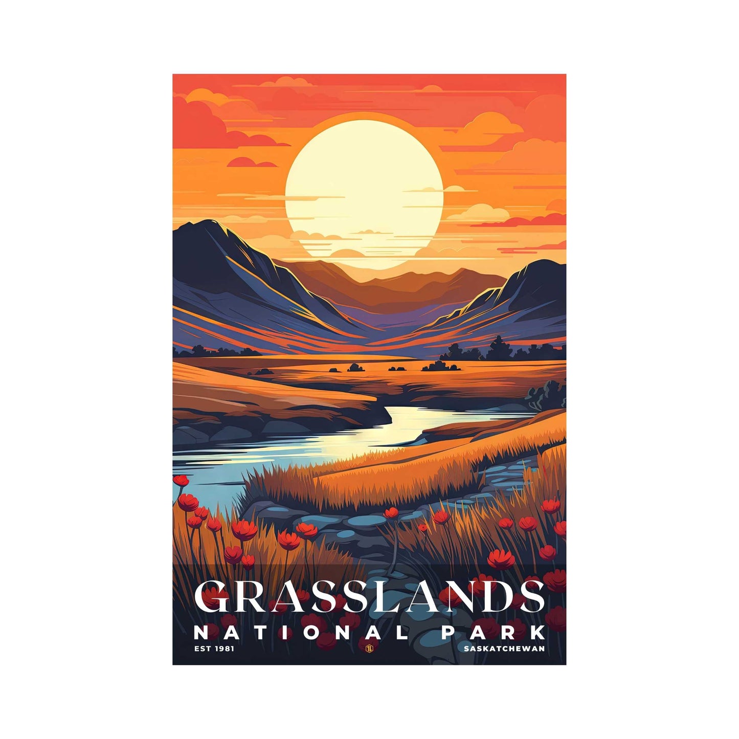 Grasslands National Park Poster | S05