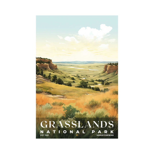 Grasslands National Park Poster | S08
