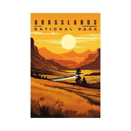 Grasslands National Park Poster | S01