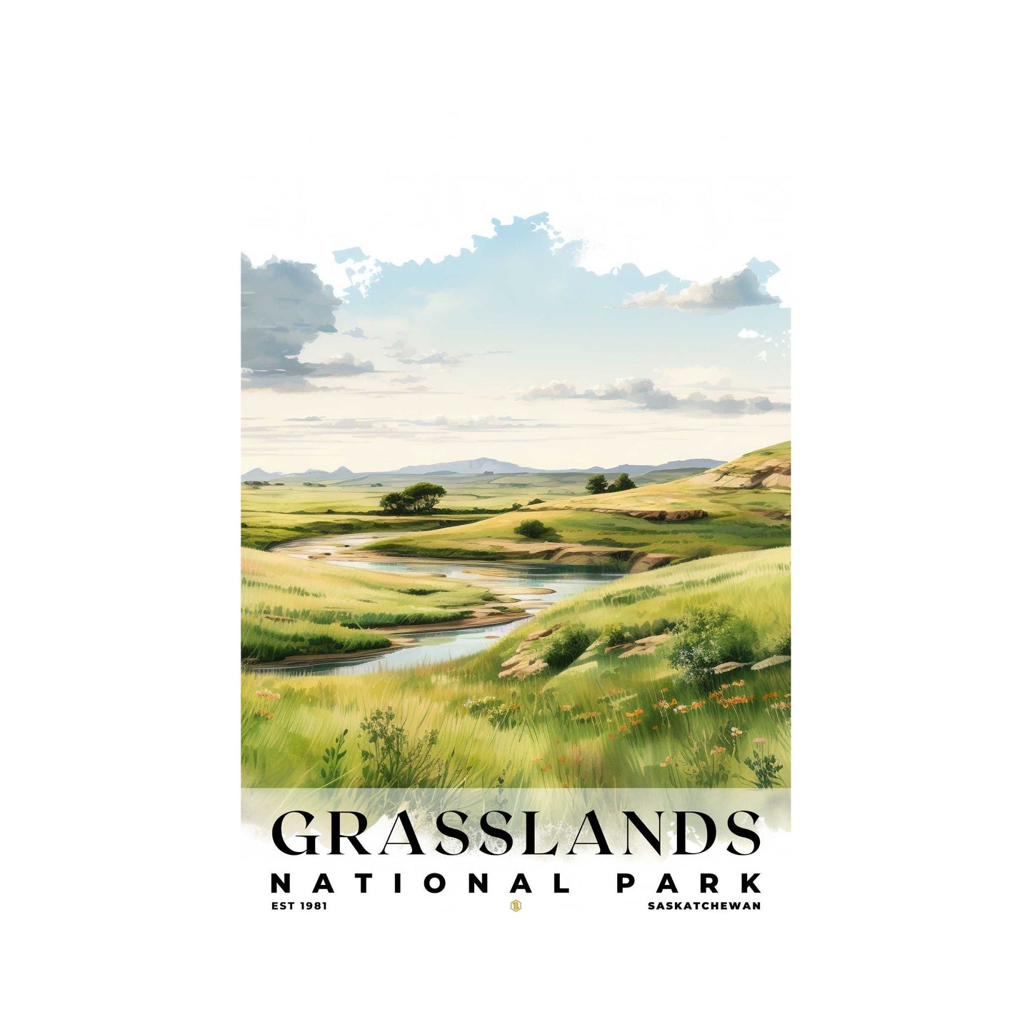 Grasslands National Park Poster | S04