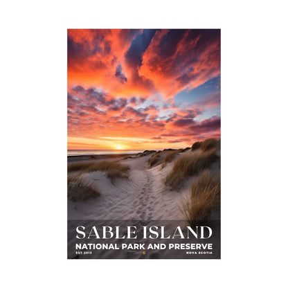 Sable Island National Park Reserve Poster | S10