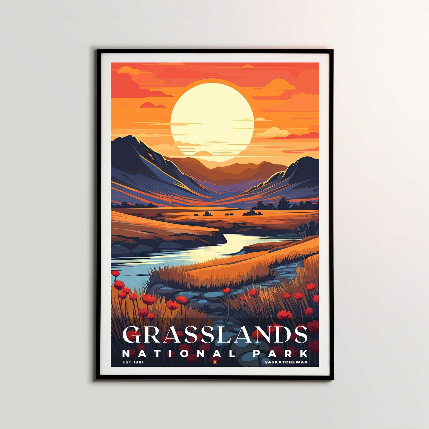 Grasslands National Park Poster | S05