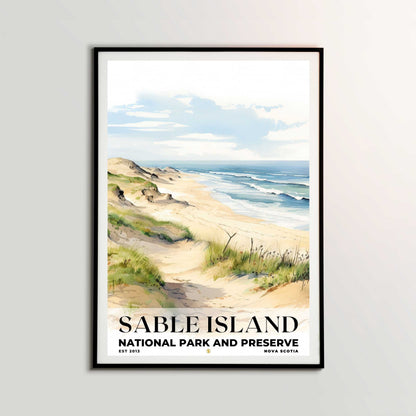 Sable Island National Park Reserve Poster | S04