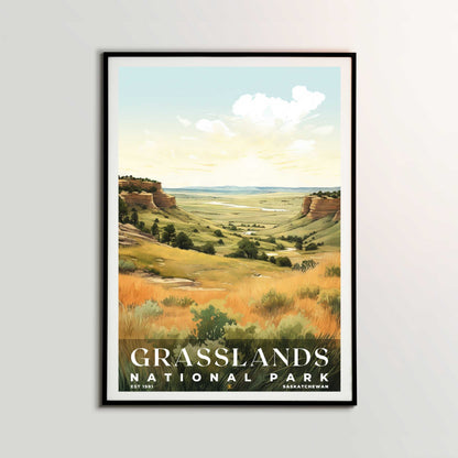 Grasslands National Park Poster | S08