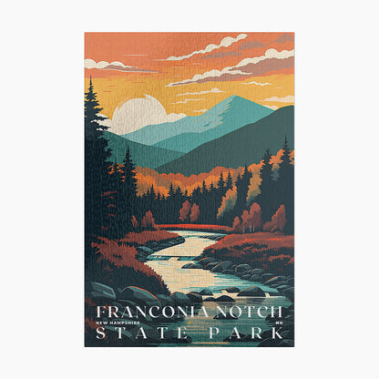 Franconia Notch State Park Puzzle | US Travel | S01