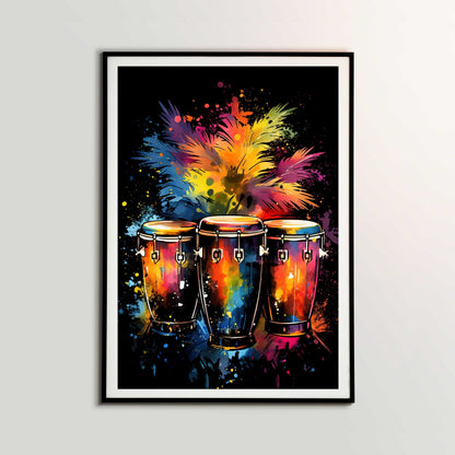 Conga drums Poster | S01