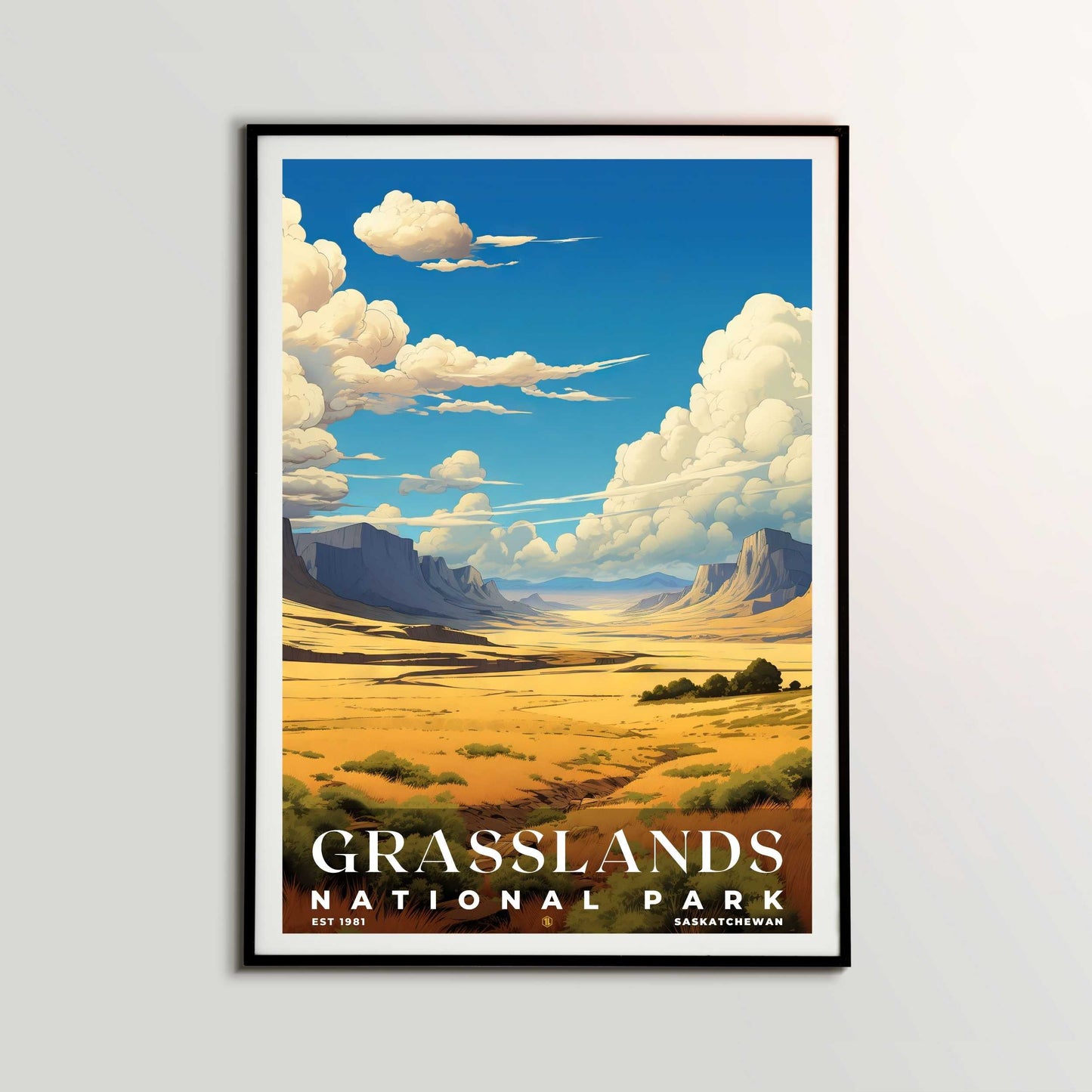 Grasslands National Park Poster | S07