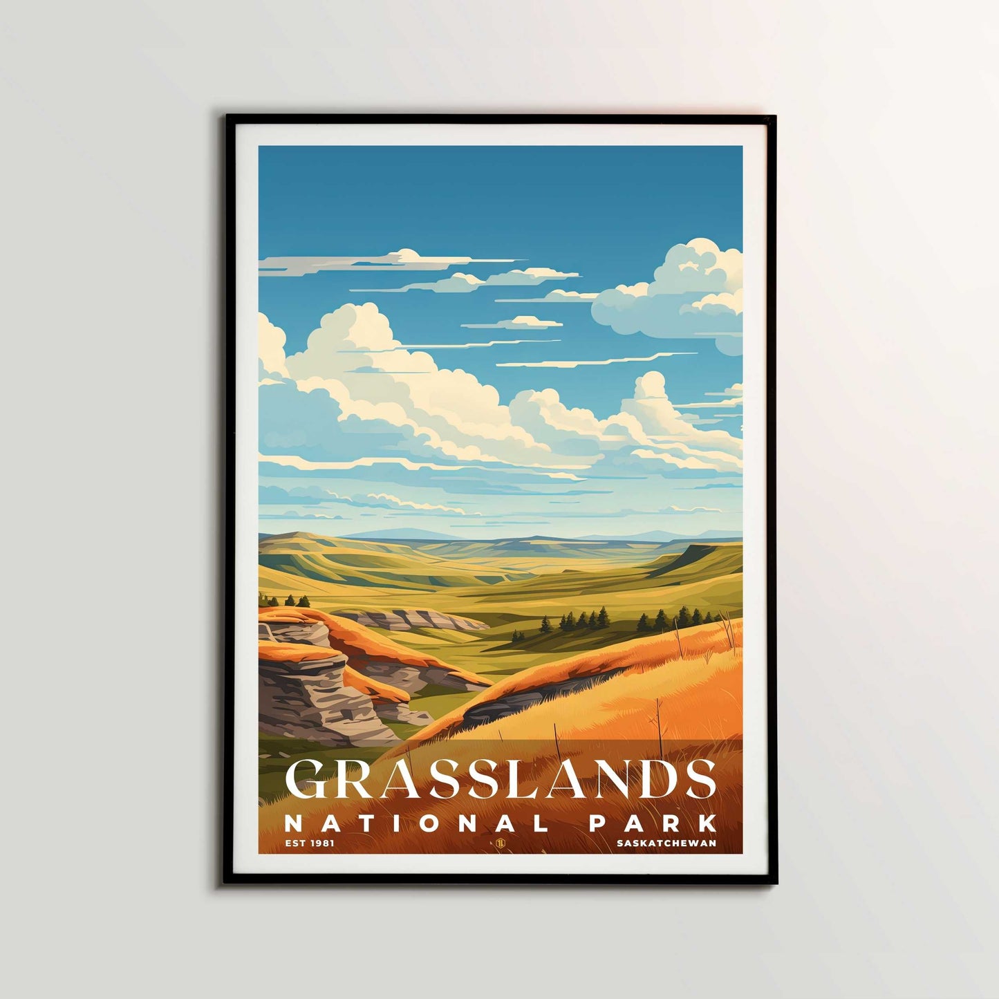 Grasslands National Park Poster | S03