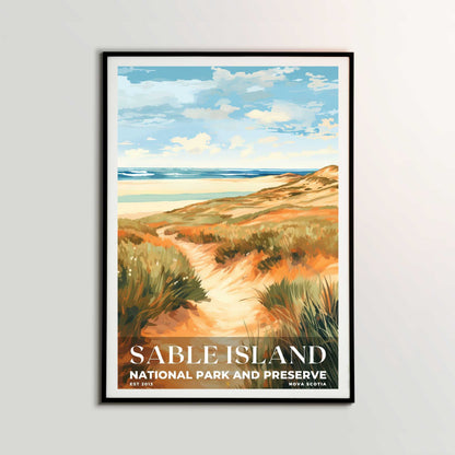 Sable Island National Park Reserve Poster | S08