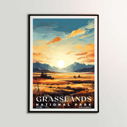 Grasslands National Park Poster | S06