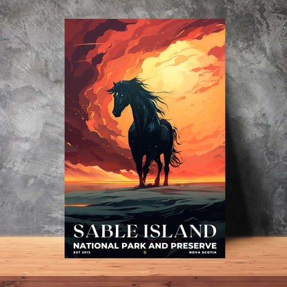 Sable Island National Park Reserve Poster | S07