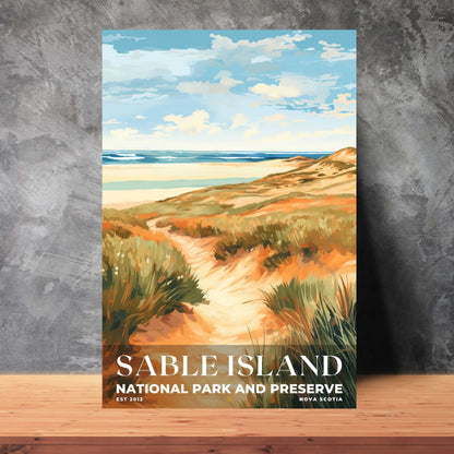 Sable Island National Park Reserve Poster | S08