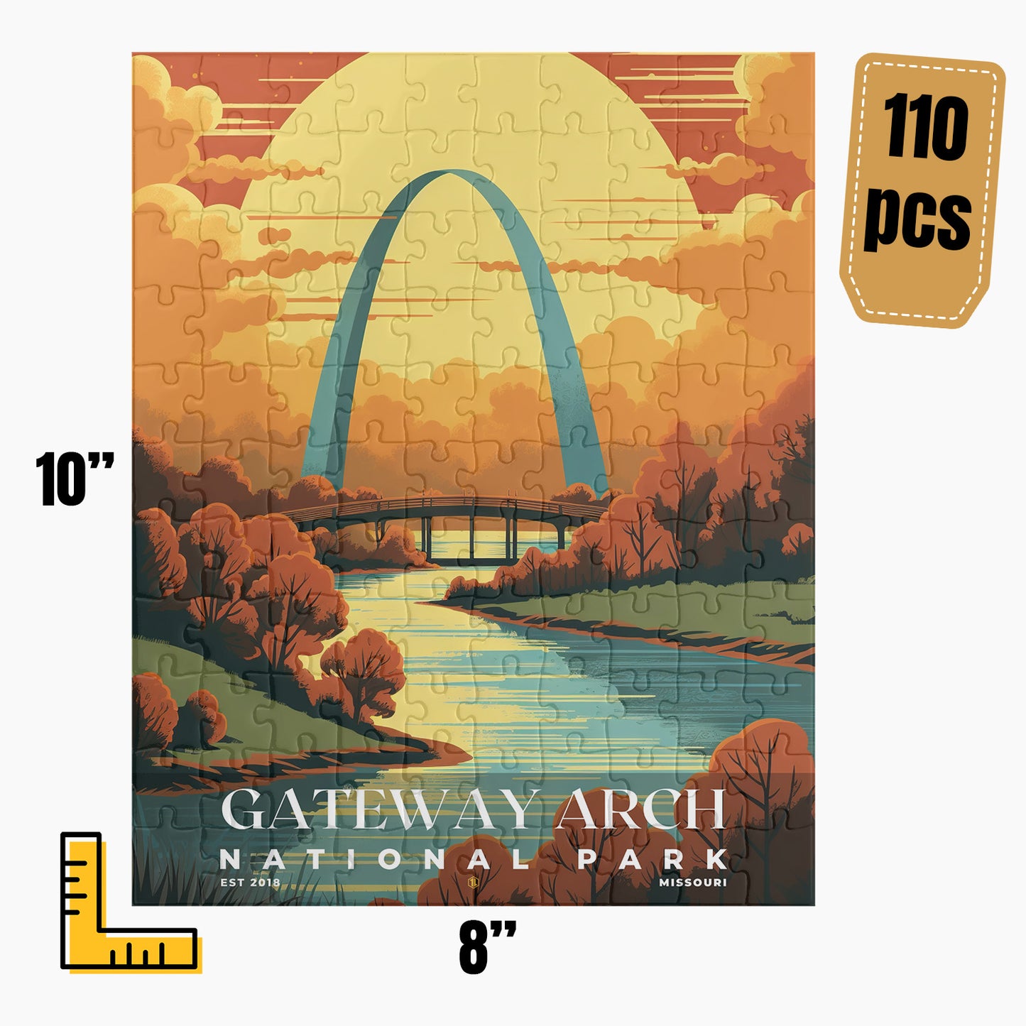 Gateway Arch National Park Puzzle | S05