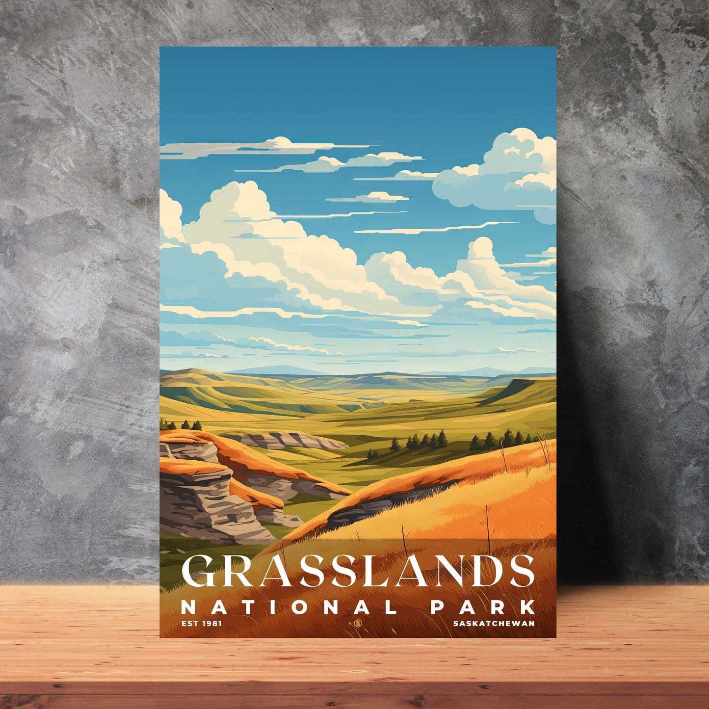 Grasslands National Park Poster | S03