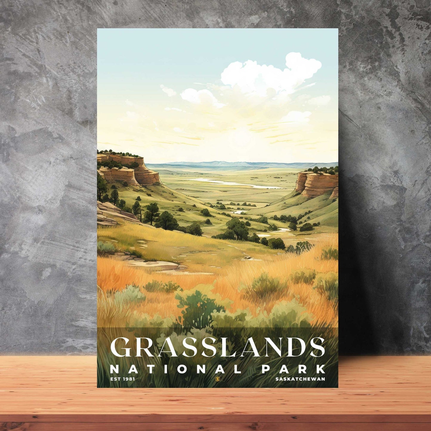 Grasslands National Park Poster | S08