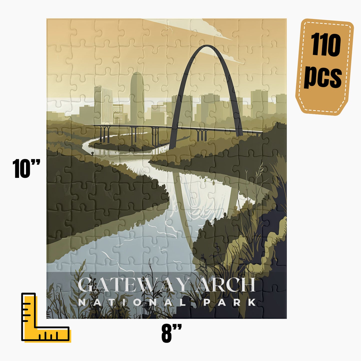 Gateway Arch National Park Puzzle | S01