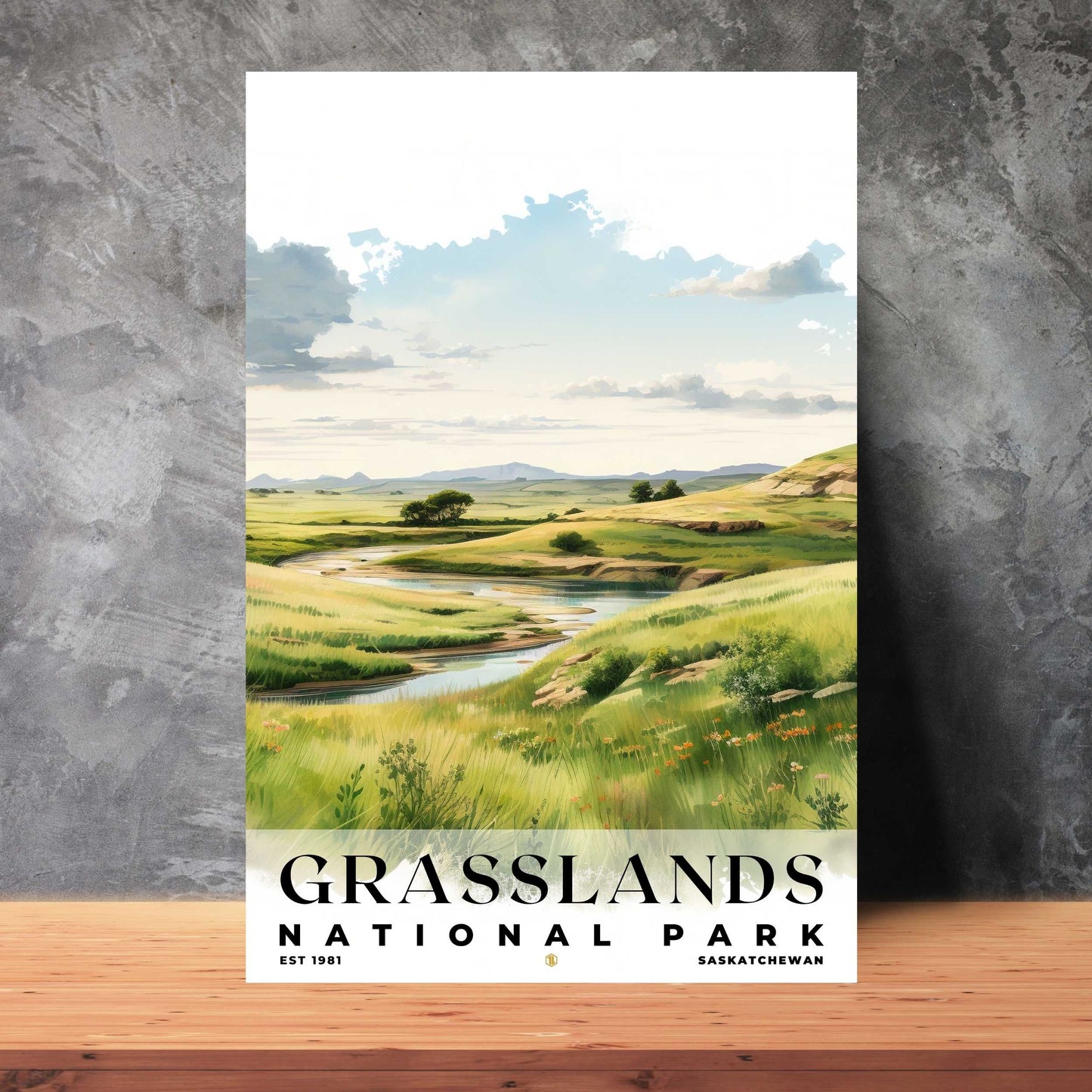 Grasslands National Park Poster | S04