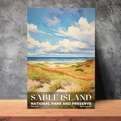 Sable Island National Park Reserve Poster | S06